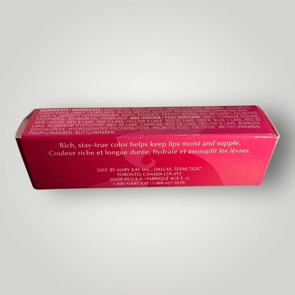 Mary Kay MK Signature Creme Lipstick Pink Satin Rose 534000 New in Box 0.13oz 3g